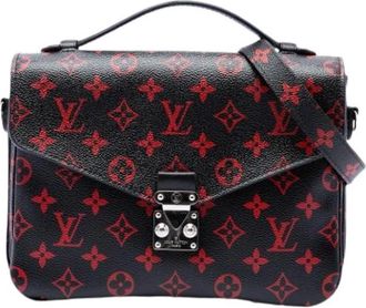 Louis Vuitton Pre-owned Pochette Metis - Dames - Vintage Schoudertas - Zwart - ONE Size - Leer - Vintage