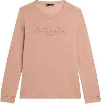 Freddy Felpa comfort fit con strass Authentic