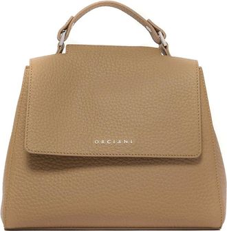 Orciani Handbags, female, Brown, Size: ONE SIZE Sveva Soft Small Handbag