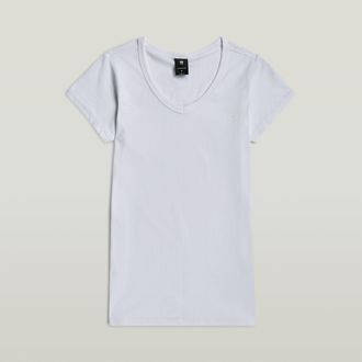 G-Star Slim V T-Shirt - Wit - Dames
