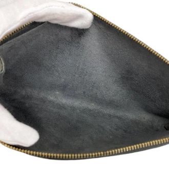 Louis Vuitton Pre-owned Clutches, female, Black, Size: ONE SIZE Pre-owned Pochette Accessoires Pouch