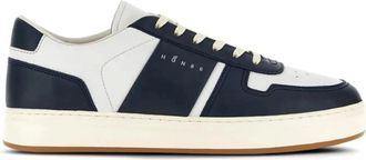 Hogan H668 Low-Top Sneakers - Heren - Sneakers - Veelkleurig - 44 EU - Leer - Schoenen