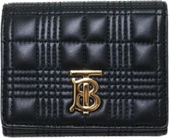 Burberry Pre-owned Vintage Portemonnee - Dames - Vintage Accessoires - Zwart - ONE Size - Leer - Vintage