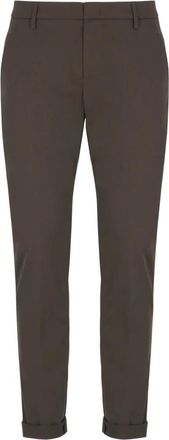 Dondup Gaubert Pantalon - Heren - Broeken - Bruin - Maat: W34 Leer