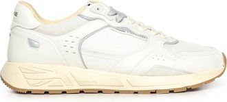 Crime London Almond-Toe Leather Sneakers - Heren - Sneakers - Wit - 42 EU - Leer - Schoenen