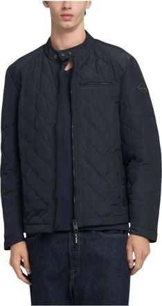 Replay M8000 Gewatteerde Jas - Heren - Winterjassen - Blauw - 3XL - Polyester - Jassen