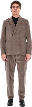 Officine G&eacute;n&eacute;rale Leon Model Corduroy Single-Breasted Jacket
