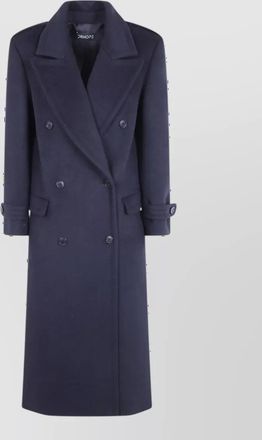 DRHOPE wool maxi coat