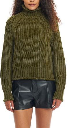 LBLC The Label Jules Sweater in Olive at Nordstrom, Size X-Small