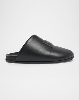 Givenchy Men & apos;s Puffy Nappa Leather Mules
