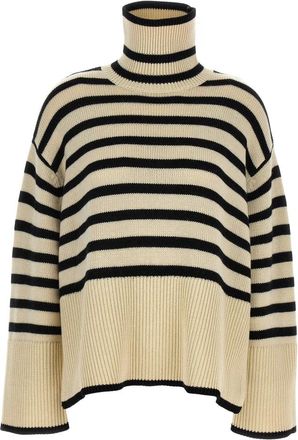 Toteme Dames, Truien, Beige, Maat: L