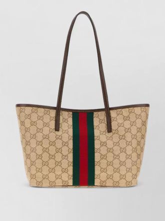 Gucci canvas tribeca small tote bag shopping