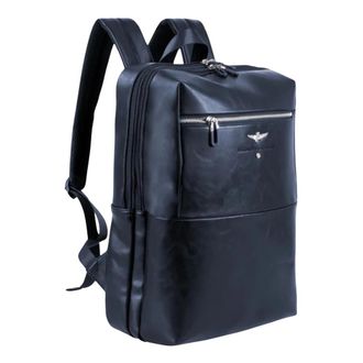 Aeronautica Heren, Tassen, Blauw, Maat: ONE Size Leer