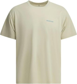 Montbell Camiseta de manga corta con logo - Tops - Hombre - Beige - XL