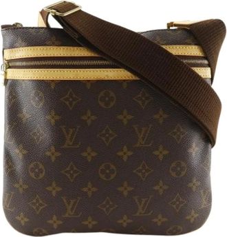 Louis Vuitton Pre-owned Cross Body Bags, male, Brown, Size: ONE SIZE Pre-owned Pochette Bosphore Monogram Shoulder Bag