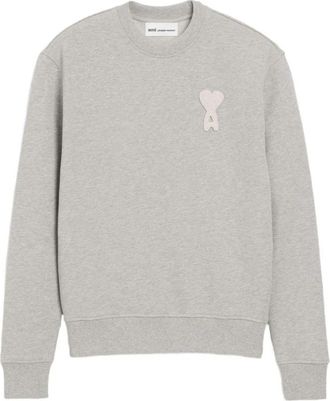 Ami De Coeur Sweatshirt - Heren - Sweatshirts - Grijs - M - Katoen - Hoodies & sweatvesten