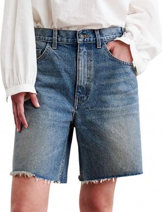 Nili Lotan Russel Denim Short In Summer Wash