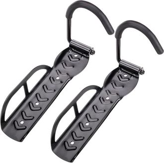 OEM Soporte Mural Para Bicicleta - Gancho Ajustable 180&deg; - Compatible Neum&aacute;tico Y Llanta Hasta 7,5 Cm - Fijaci&oacute;n Preperforada - 1 Unidad