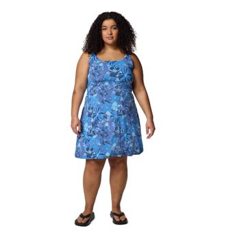 Columbia Womens Freezer III Dress, Bluebell Retropical, Large