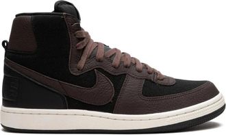Nike Terminator High SE Sneakers - Heren - Skateschoenen - Bruin - 42 EU - Katoen - Fitness