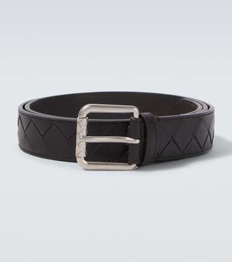 Bottega Veneta Intrecciato leather belt