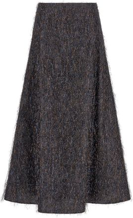 PESERICO Viscose Midi Womens Skirt