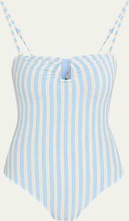 SIMKHAI Noa Bandeau One-Piece Swimsuit