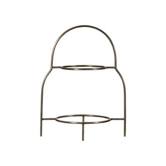 House Doctor Soporte plano de acero inoxidable dorado