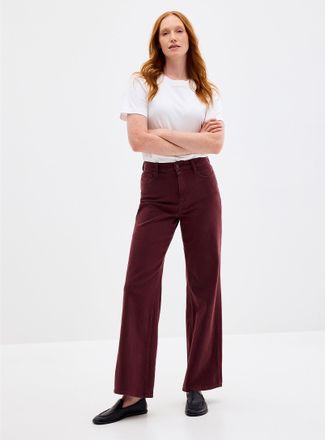 Yoga Jeans by Second Womens Fall colour stretch jean Fit: Wide leg, high rise