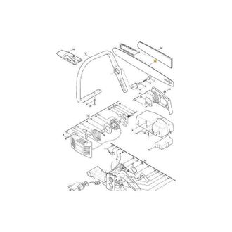 STIGA Sports Barra 18325 1.5 P450/510/660 O Stiga Original - 4112490