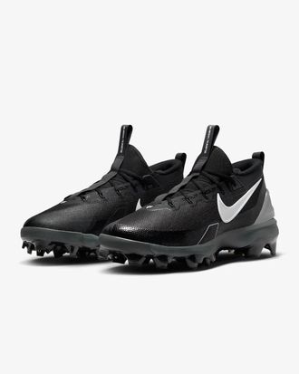 Nike Force Trout Elite MCS FZ0884-001 Mens Black Baseball Cleats HAM609