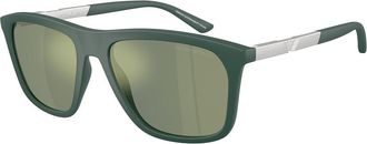 Emporio Armani EA4237 61906R Mens Sunglasses Green Size 57