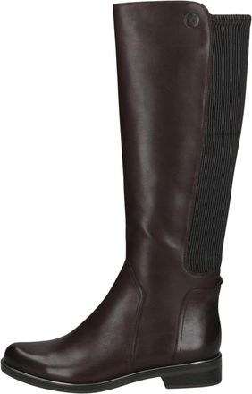 Caprice Botas altas el&aacute;sticas en la espalda - Shoes - Mujer - Marr&oacute;n - 38 1/2 EU