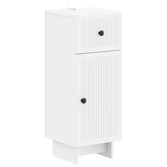 vidaXL Armario De Almacenamiento Para Ba&ntilde;o Ede Blanco 30 X 31 X 80 Cm Vidaxl