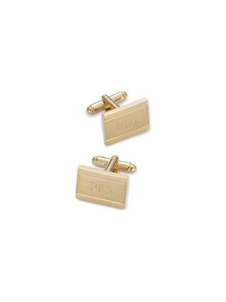 Paul Fredrick Engravable Cufflinks in Gold at Nordstrom