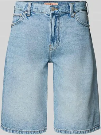Gina Tricot Barrel Shorts im 5-Pocket-Design in Jeansblau, Gr&ouml;&szlig;e 34