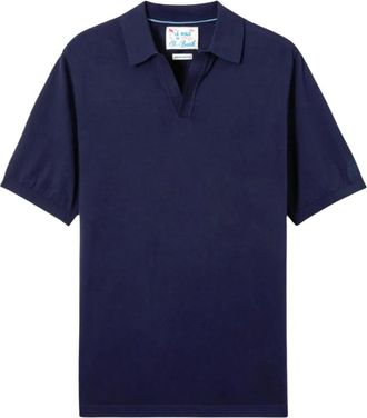 MC2 Saint Barth Polo Sloan - Heren - Polos - Blauw - 3XL - Katoen - Tops