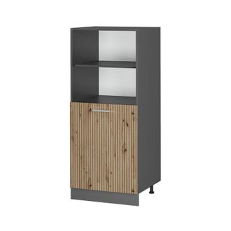 Vicco Armario Para Horno Empotrado R-line, Roble Artesanal, 60 Cm