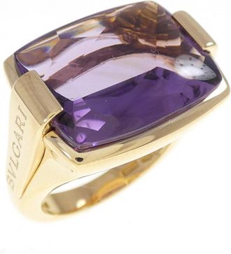 Bulgari Yellow Gold (18K) Band Ring (Pre-Owned)