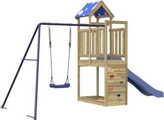 vidaXL Parque Infantil De Exterior Madera De Pino Impregnada Vidaxl