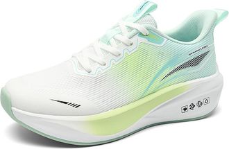 Generic Eestfy Men & Women Breathable Mesh Running Shoes with Soft EVA Cushioning, Lightweight Comfort for Daily Jogging and Fitness,WhiteCyanGreen,4.5 UK