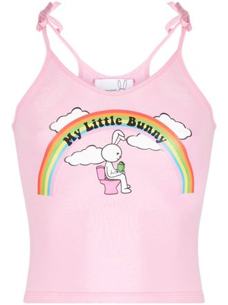 Natasha Zinko Canotta My Little Bunny - Rosa