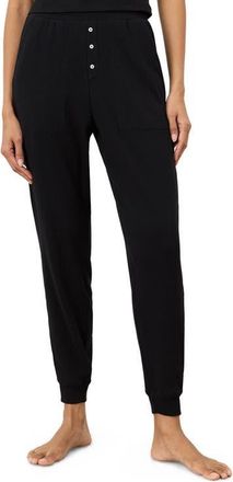 Pact Dream Rib Jogger in Black at Nordstrom, Size Xx-Large
