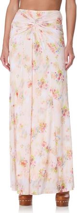 AFRM Amirah Floral Maxi Skirt in Summer Blur Ditsy at Nordstrom, Size X-Large