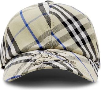 Burberry Vintage Check Baseball Cap, Size X-Large