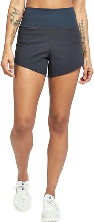 Oiselle High Rise Ra Solid 4In Short - Womens in Black at Nordstrom, Size 12