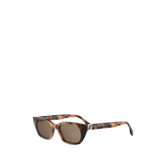 Fendi Sunglasses, female, Brown, Size: 51 MM Sunglasses