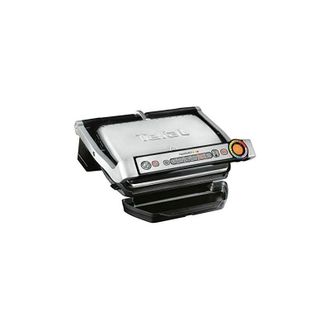 T-fal Optigrill - Plancha Grill 2000 W, 6 Modos De Cocci&oacute;n Y 4 Temperaturas Ajustables Con Indicador Del Progreso, Sensor De Grosor, Bandejas Extra&iacute;bles Y D
