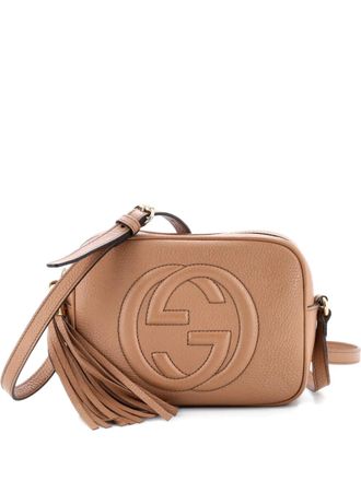 Gucci Soho Disco Leather Small crossbody bag - Neutrals