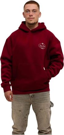 Black Bananas Heren, Sweatshirts & Hoodies, Rood, Maat: M Katoen